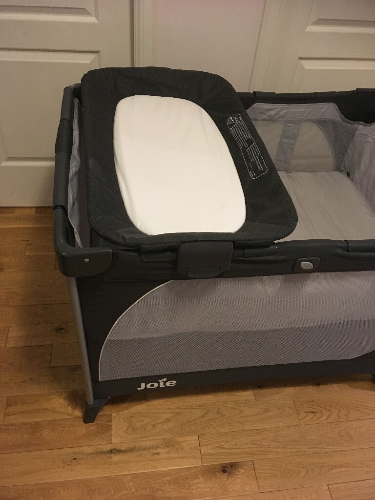 travel cot with bassinet and changer